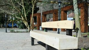 В Сочи на улице Чекменева открыли новый сквер