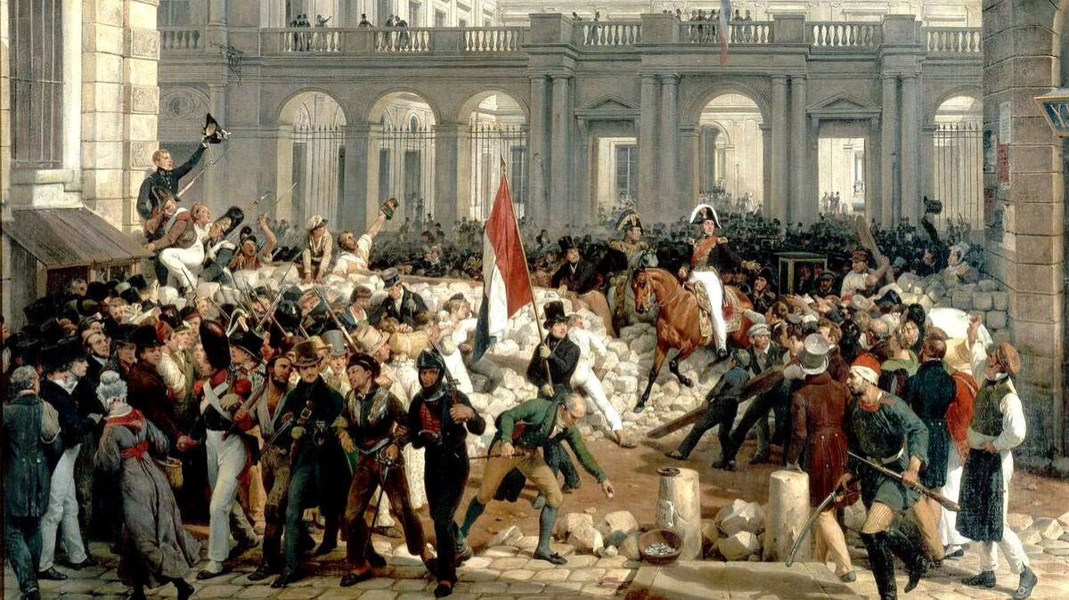 Июльская революция 1830 года в Париже (2016)