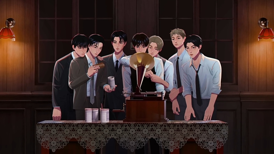 BTS - анимационный трейлер