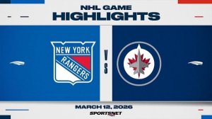 Обзор матча НХЛ | Виннипег - Рейнджерс (13.03.2026)