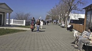 #209.Анапа.Дошла первый раз до санатория" Русь",Высокий берег.Погода радует.