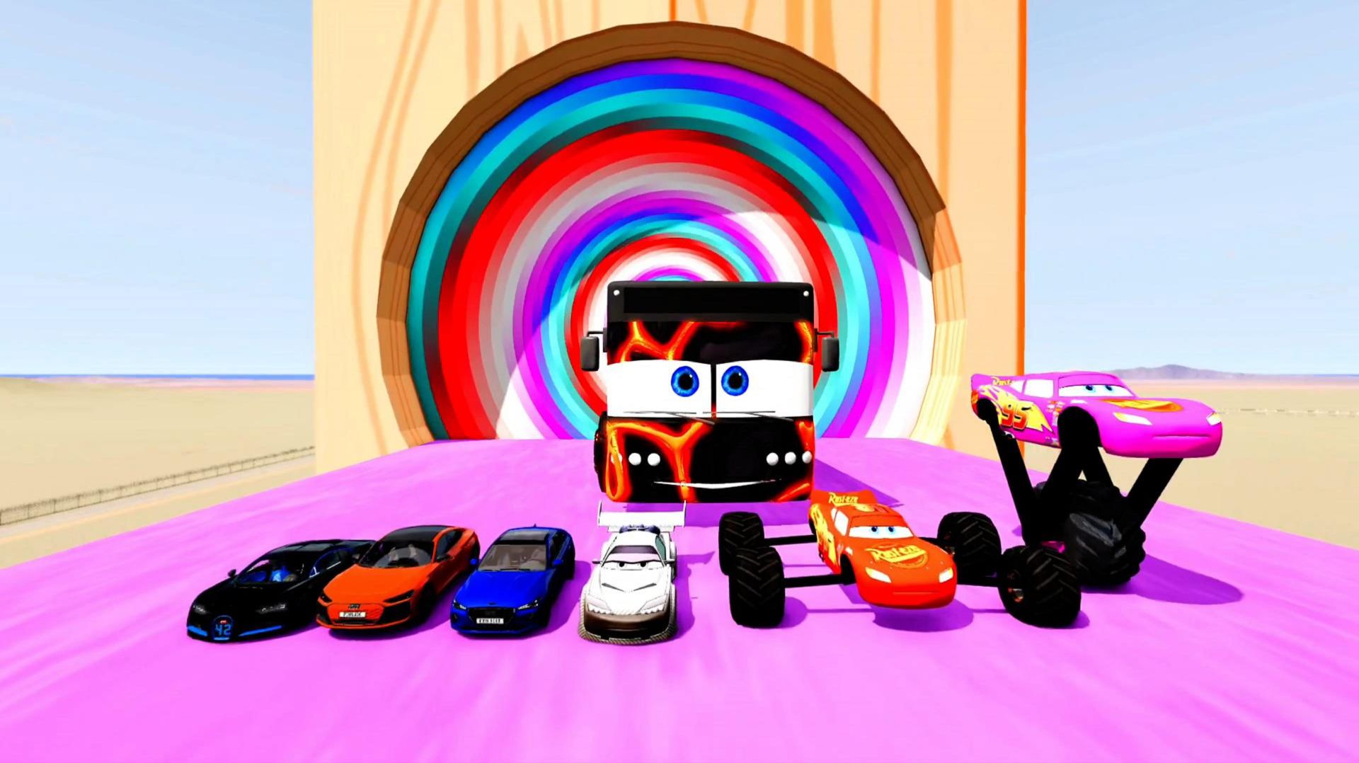 МУЛЬТИКИ ПРО МАШИНКИ МАККУИН ПРОТИВ ПОРТАЛА