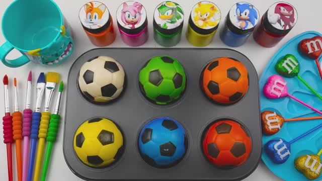 Успокаивающее видео сделай мега‑весёлые радужные воздушные шары‑конфеты с машинами Disneyi ASMR #060