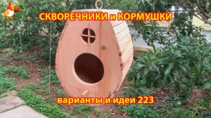 Скворечники и кормушки своими руками для птиц (223) 🪚🪛🔨 Идеи для дачи и сада пошагово ❣️