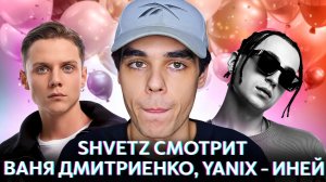 Shvetz смотрит Ваня Дмитриенко, Yanix - иней