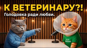 🤣 Кот объявил ГОЛОДОВКУ ради любви! 💔 Ведем к ВЕТЕРИНАРУ?
