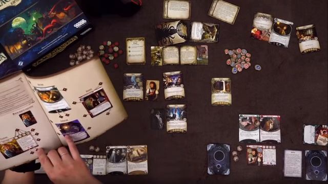 Настольная игра «УЖАС АРКХЭМА. КАРТОЧНАЯ ИГРА» Кампания «Ночь фанатички», часть 1 ВСТРЕЧА