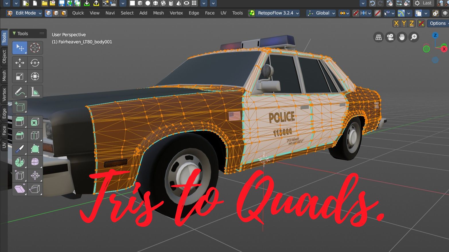 Bforartists Tris to Quads.