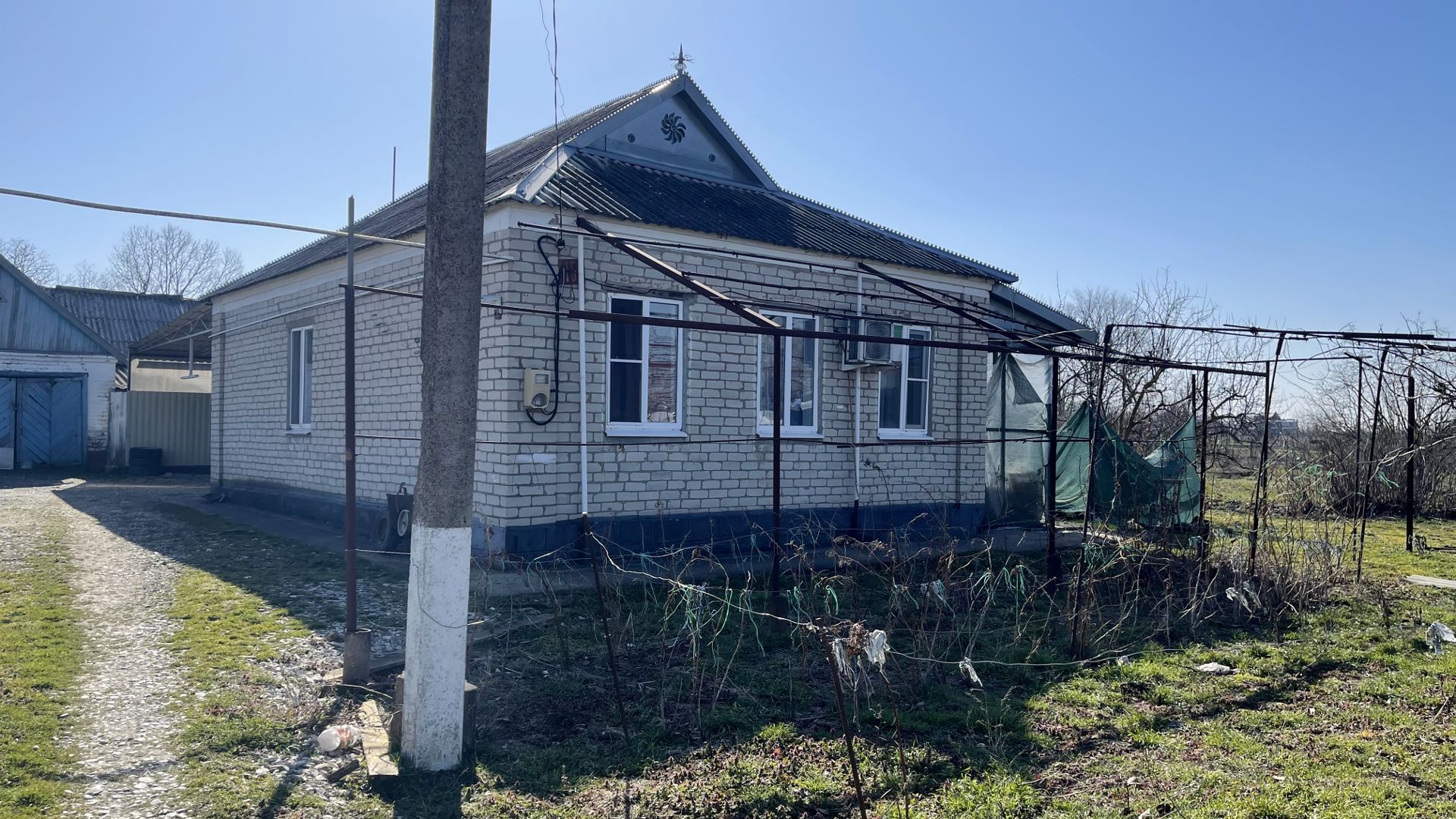 ПРОДАЁТСЯ ДОМ - 62 м², на участке - 38 сот. Славянский р-н, Нещадимовский, т. 89184882246