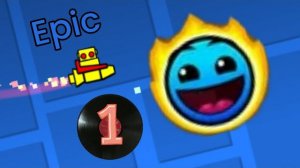 Все Epic Уровни Geometry dash | 1 сезон 1 серия Easy