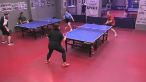 ФИНАЛ: Чирков А. (716) - Нельсон Д. (674) 10.03 настольный теннис Малиновый 400+ турнир