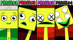 INCREDIBOX SPRUNKI 🟨 ВСЕ ФАЗЫ НОВОГО OC ✨ САЛЛИ КВАДРАТ 🎀 ОТ 1️⃣ ДО 4️⃣ ФАЗЫ 🚀