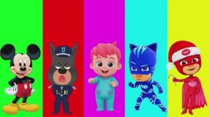 Герои в масках и Dame Tu Cosita: ПЕРЕПУТАННЫЕ ГЛАЗА! Угадай голову | Веселый челлендж Wrong Heads