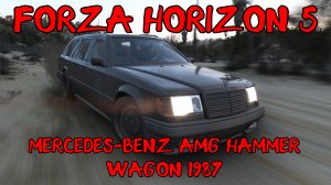 "Молот без границ: Mercedes-Benz AMG Hammer Wagon 1987 едет покорять Forza Horizon 5"