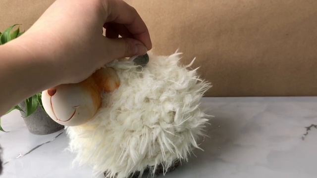 Копилка ОВЦА БЕЛАЯ И ПУШИСТАЯ, разные модели, 10х16х13 см, HS09594