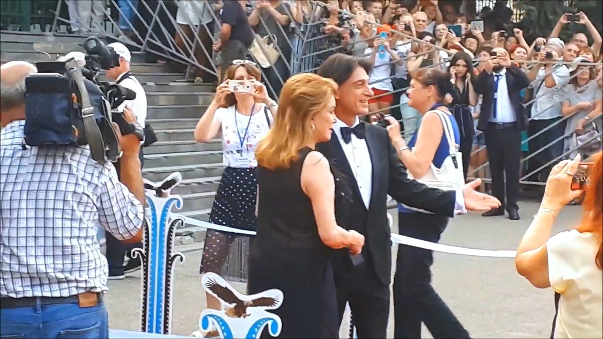 Катрин Денёв в Ессентуках «Хрустальный источникъ» 2018