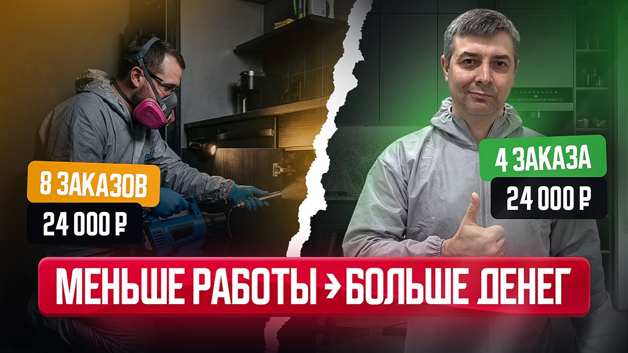 4 обработки = 24 000 ₽ ? Экономика дезинфекции