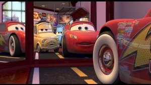 Преображение Молнии Маккуин отрывок из мультфильма Тачки 2006