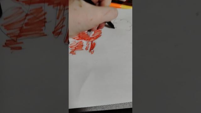 Рисую с закрытыми глазами