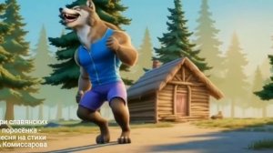 Три славянских поросёнка - песня на стихи А Комиссарова