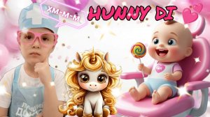 ✨Классная распаковочка✨ Играем в доктора. Лечим ляле зубки. Видео для детей HUNNY DI