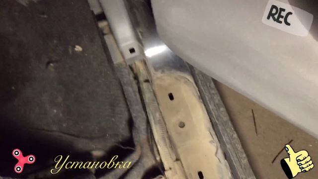 Установка парктроника с Алиэкспресс на Toyota Funcargo.