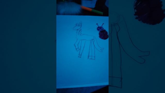 Рисую с разноцветным светом