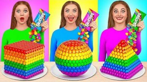 Геометрический Челлендж с Едой с Multi DO Smile