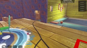 Играем в привет сосед но без соседа, обустраиваем секретную комнату! (1 часть)