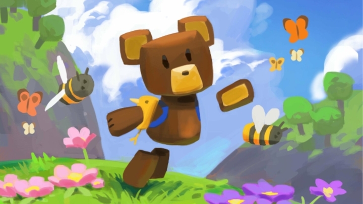 Играю в Super Bear Adventure (детский контент)