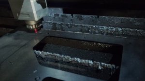 Резка стали 4мм на станке лазерной резки ABIN CUT 6015