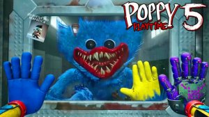 Я ТОЛЬКО НАЧАЛ НУ КУДА ПОБЕГ poppy play time 5 начало