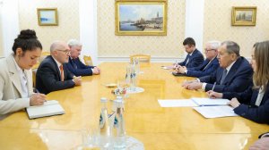 С.Лавров и Р.Флойд, Москва,  13 марта 2026 года