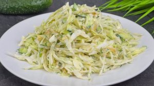 Простой и Вкусный салат из Капусты на каждый день.Готовлю Два раза в день и просят еще рецепт салата