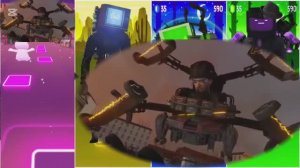 СКИБИДИ ТУАЛЕТ 🚽🆚 ПЛИТКИ ХОП МУЗЫКАЛЬНАЯ БИТВА — ТАНЦУЮЩИЕ ПЛИТКИ ЭДМ РАШ