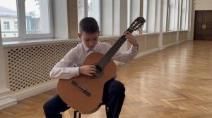 Ахметшин Данияр. М. Джулиани Сонатина G-dur