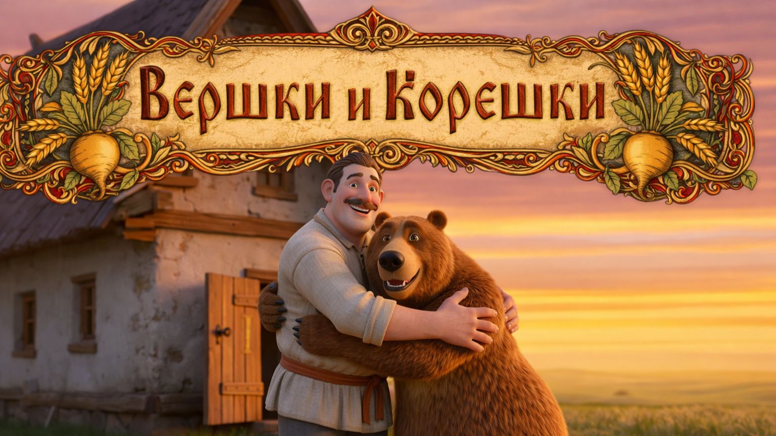 Вершки и корешки🌱🌾Русская народная сказка. Мультик 🎈