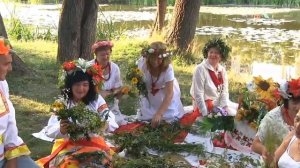Плетение венков 2 вариант видео Ивана Купала....  07.06.24.