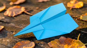 Как сделать Лучший бумажный самолетик очень просто