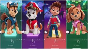 Щенячий патруль: ЧЕЙЗ против МАРШАЛА и СКАЙ! 🐶🎶 Coffin Dance в Tiles Hop EDM Rush | Битва Райдера