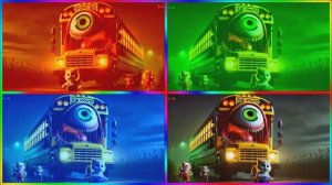 МЕГА ШКОЛЬНЫЙ АВТОБУС ПОЖИРАТЕЛЬ 🚌 Эпичный Ритм 🎶 Плитки Хоп Музыкальная Битва