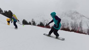 Сноуборд Домбай