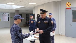 Управление Росгвардии выдало учащимся подшефных классов очередные специальные звания