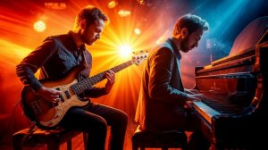 Ф-но & бас гитара. Инструменталка