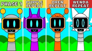 INCREDIBOX SPRUNKI: ФАЗА 1 НО DURPLE 💜 OREN ⚔️ WENDA 💊 🔁 ПОВТОРЯЮТ!