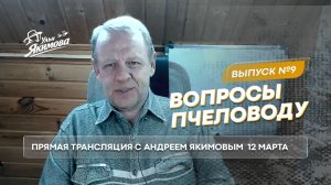 Вопросы пчеловоду. Прямой эфир от 12 марта