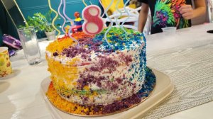 Торт РАДУГА с нежным сливочным кремом!🤗🌈