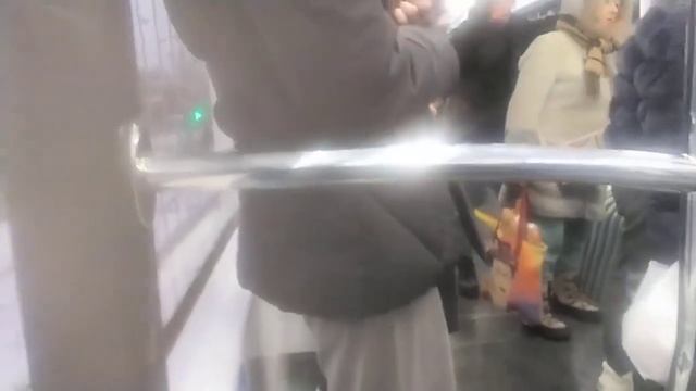 Поездка На Новогоднем Трамвае №36 №31302 (МЦД Новогиреево–Метрогородок) Москва 07.12.2024