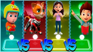 Щенячий патруль Coffin Dance в Tiles Hop lvl 30 - Мультик Paw Patrol