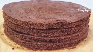 🍫 ШОКОЛАДНЫЕ КОРЖИ ДЛЯ ТОРТА «ВУПИ ПАЙ» 💥 Мягкие и влажные! 4 коржа 20 см ✨